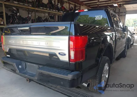 2019 Ford F-150 Platinum from USA, damaged, VIN 1FTEW1E57KFC80837